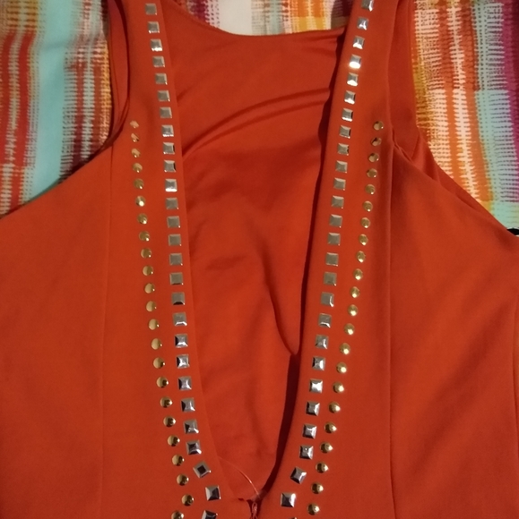 Bebe Addiction Studded Dress - Picture 4 of 7